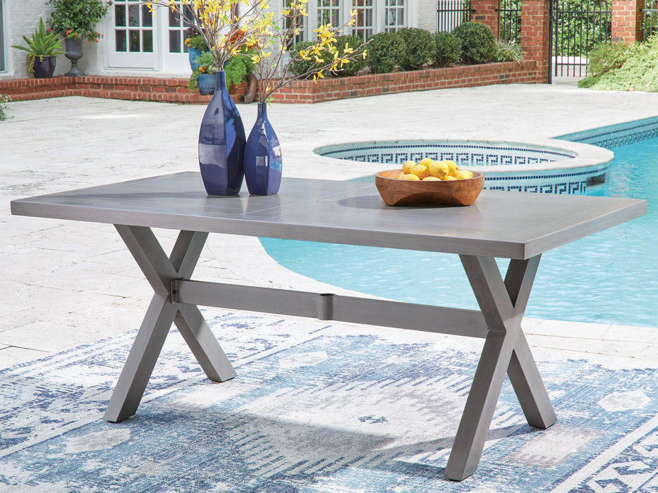 Half Moon Beach Outdoor Dining Table - CasaBella Furniture (San Antonio, TX)