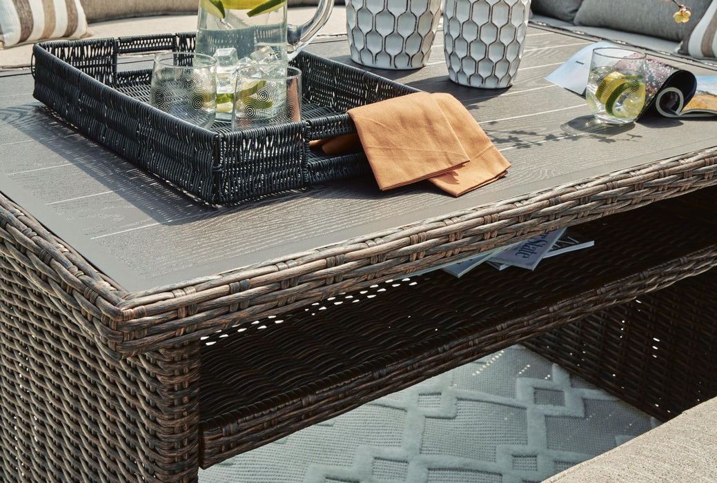 Brook Ranch Outdoor Multi-use Table - CasaBella Furniture (San Antonio, TX)