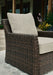 Brook Ranch Outdoor Lounge Chair with Cushion - CasaBella Furniture (San Antonio, TX)