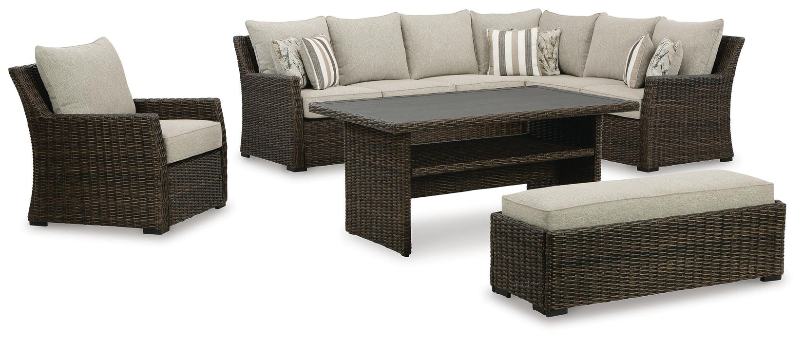 Brook Ranch Outdoor Package - CasaBella Furniture (San Antonio, TX)