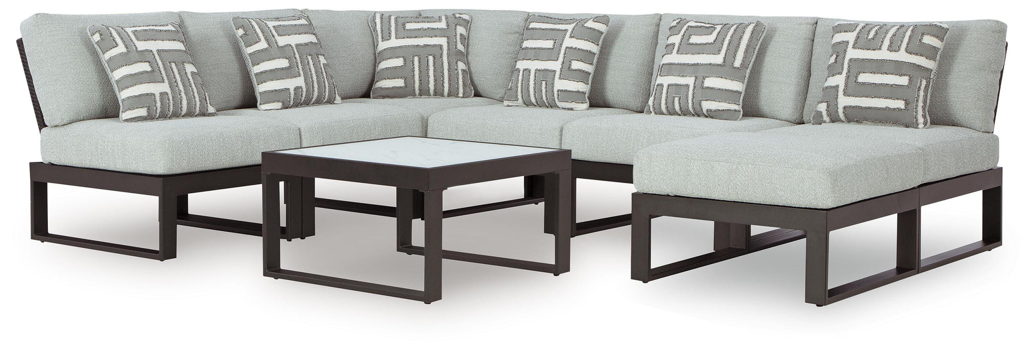Beachloft Outdoor Seating Set - CasaBella Furniture (San Antonio, TX)