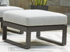 Beachloft Outdoor Ottoman with Cushion - CasaBella Furniture (San Antonio, TX)