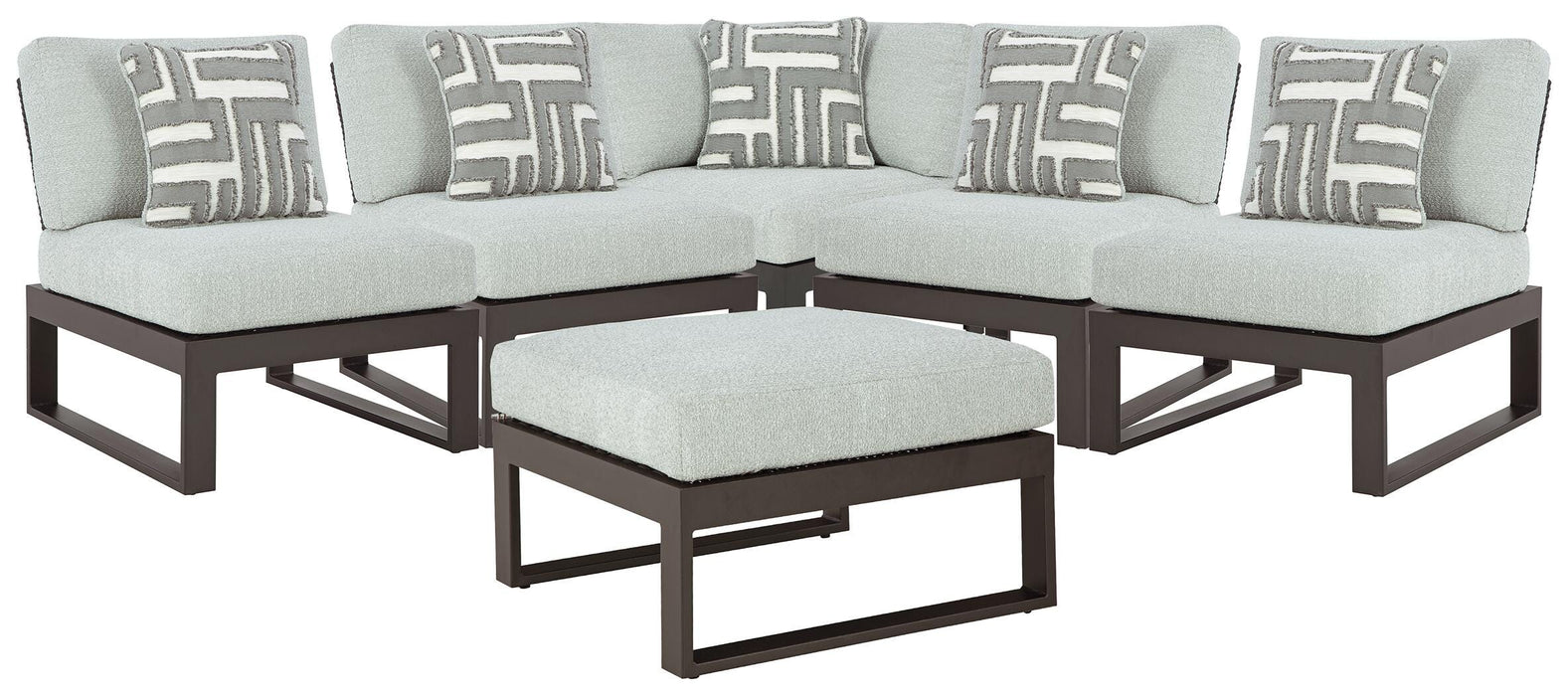 Beachloft Outdoor Seating Set - CasaBella Furniture (San Antonio, TX)
