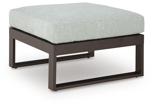 Beachloft Outdoor Ottoman with Cushion - CasaBella Furniture (San Antonio, TX)