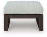 Beachloft Outdoor Ottoman with Cushion - CasaBella Furniture (San Antonio, TX)