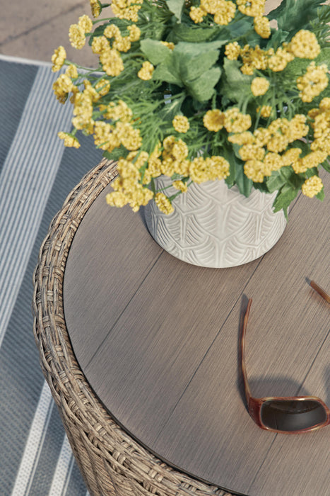 Danson Outdoor End Table - CasaBella Furniture (San Antonio, TX)