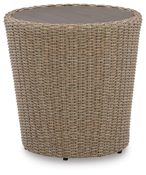 Danson Outdoor End Table - CasaBella Furniture (San Antonio, TX)