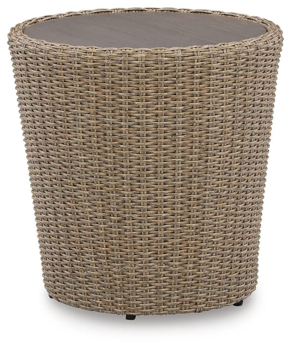 Danson Outdoor End Table - CasaBella Furniture (San Antonio, TX)