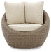 Danson Swivel Lounge with Cushion (Set of 2) - CasaBella Furniture (San Antonio, TX)