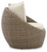 Danson Swivel Lounge with Cushion (Set of 2) - CasaBella Furniture (San Antonio, TX)