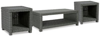 Elite Park Outdoor Occasional Table Set - CasaBella Furniture (San Antonio, TX)