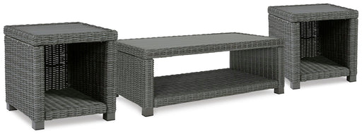 Elite Park Outdoor Occasional Table Set - CasaBella Furniture (San Antonio, TX)