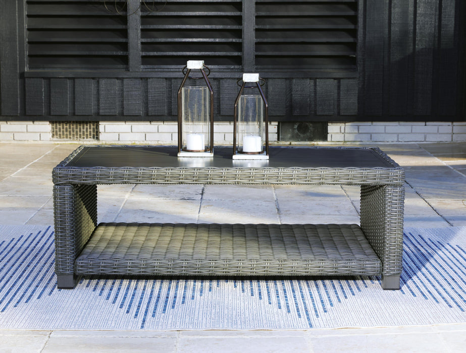 Elite Park Outdoor Occasional Table Set - CasaBella Furniture (San Antonio, TX)