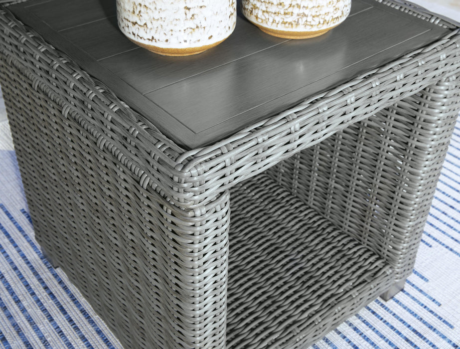 Elite Park Outdoor End Table - CasaBella Furniture (San Antonio, TX)
