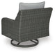 Elite Park Outdoor Swivel Lounge with Cushion - CasaBella Furniture (San Antonio, TX)