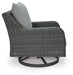 Elite Park Outdoor Swivel Lounge with Cushion - CasaBella Furniture (San Antonio, TX)