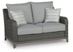Elite Park Outdoor Loveseat with Cushion - CasaBella Furniture (San Antonio, TX)