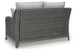 Elite Park Outdoor Loveseat with Cushion - CasaBella Furniture (San Antonio, TX)