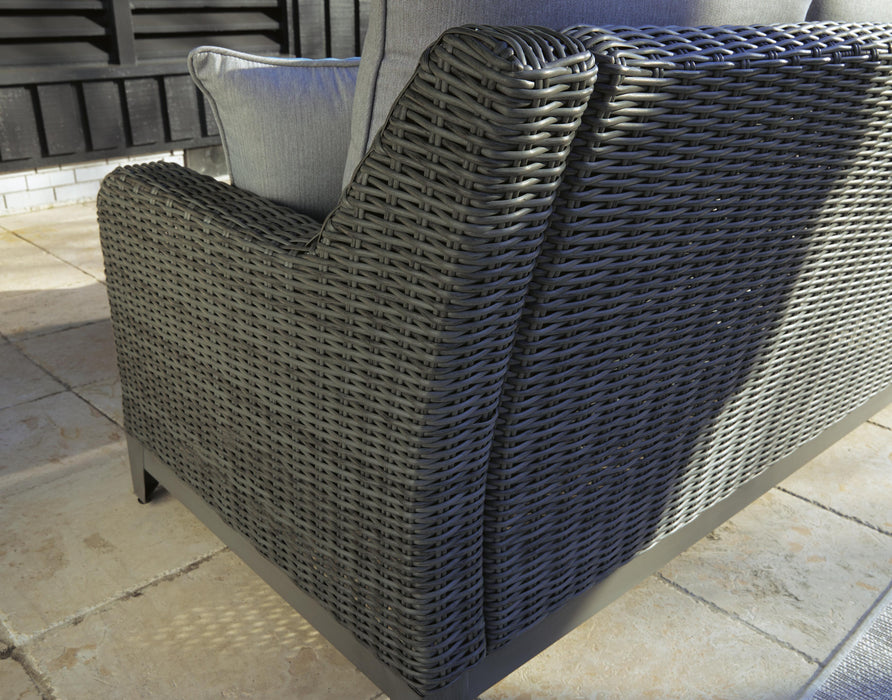 Elite Park Outdoor Loveseat with Cushion - CasaBella Furniture (San Antonio, TX)