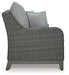Elite Park Outdoor Loveseat with Cushion - CasaBella Furniture (San Antonio, TX)