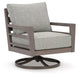 Hillside Barn Outdoor Swivel Lounge with Cushion - CasaBella Furniture (San Antonio, TX)