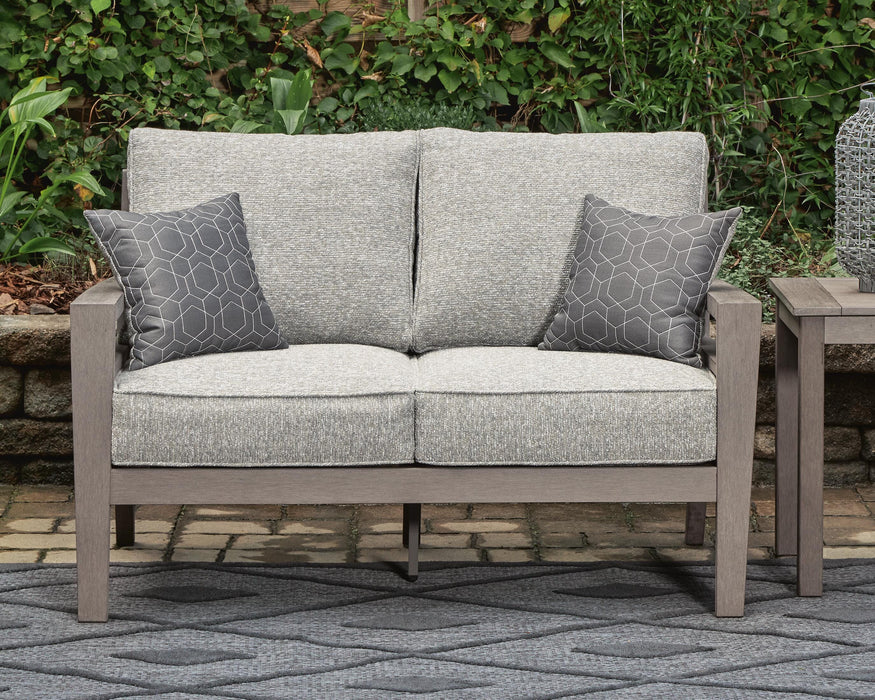 Hillside Barn Outdoor Loveseat with Cushion - CasaBella Furniture (San Antonio, TX)