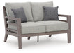 Hillside Barn Outdoor Loveseat with Cushion - CasaBella Furniture (San Antonio, TX)