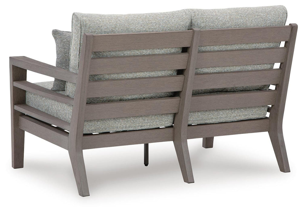 Hillside Barn Outdoor Loveseat with Cushion - CasaBella Furniture (San Antonio, TX)