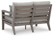 Hillside Barn Outdoor Loveseat with Cushion - CasaBella Furniture (San Antonio, TX)