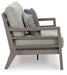 Hillside Barn Outdoor Loveseat with Cushion - CasaBella Furniture (San Antonio, TX)