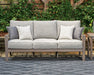 Hillside Barn Outdoor Sofa with Cushion - CasaBella Furniture (San Antonio, TX)