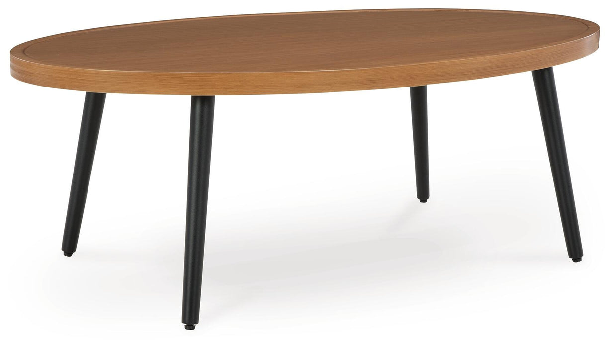 Horizon Hall Outdoor Coffee Table - CasaBella Furniture (San Antonio, TX)