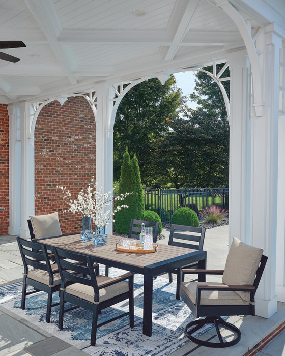 East Beach Outdoor Dining Set - CasaBella Furniture (San Antonio, TX)