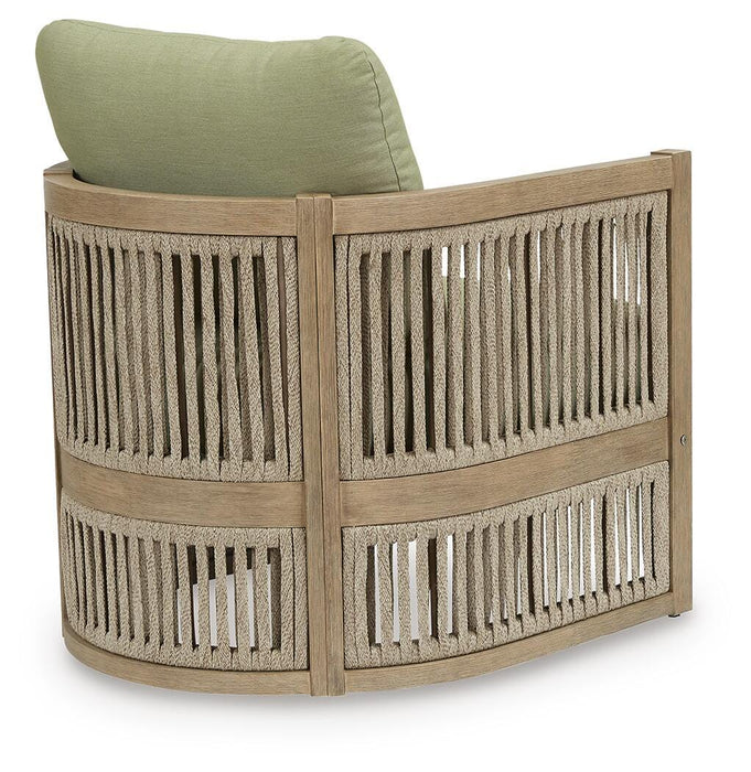 Serena Shores Outdoor Lounge Chair (Set of 2) - CasaBella Furniture (San Antonio, TX)