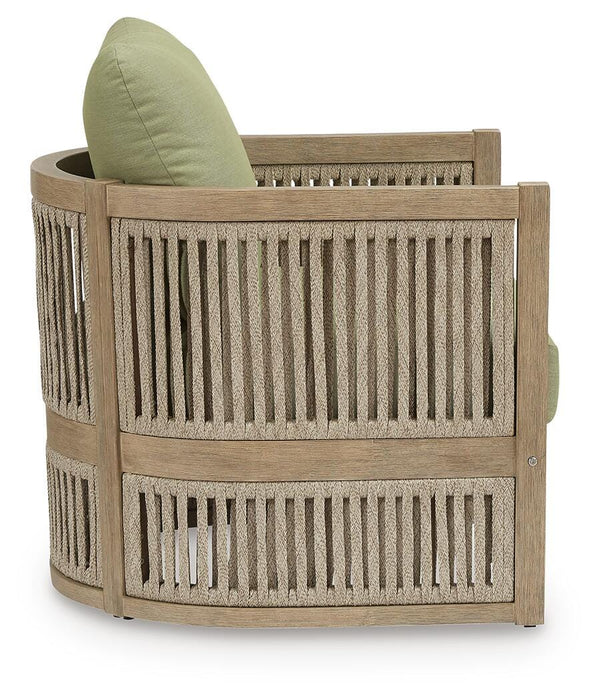 Serena Shores Outdoor Lounge Chair (Set of 2) - CasaBella Furniture (San Antonio, TX)