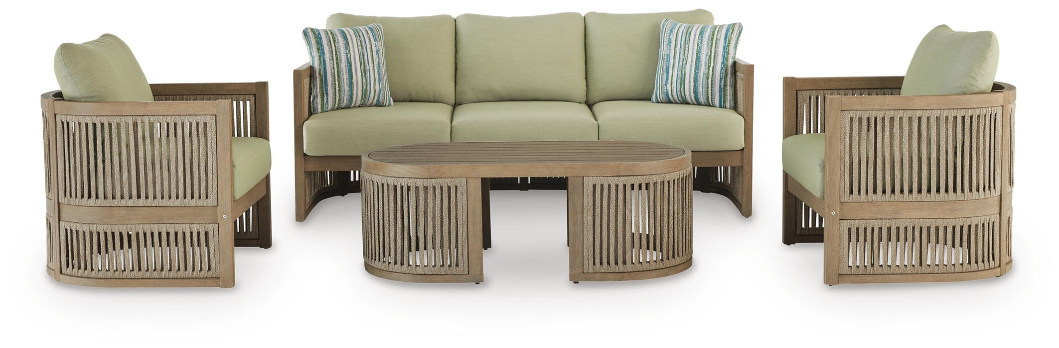 Serena Shores Outdoor Seating Set - CasaBella Furniture (San Antonio, TX)