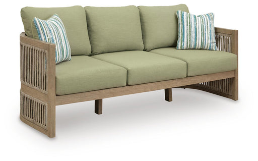 Serena Shores Outdoor Sofa with Cushion - CasaBella Furniture (San Antonio, TX)