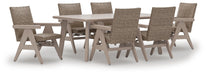Cliff Trails Outdoor Dining Set - CasaBella Furniture (San Antonio, TX)
