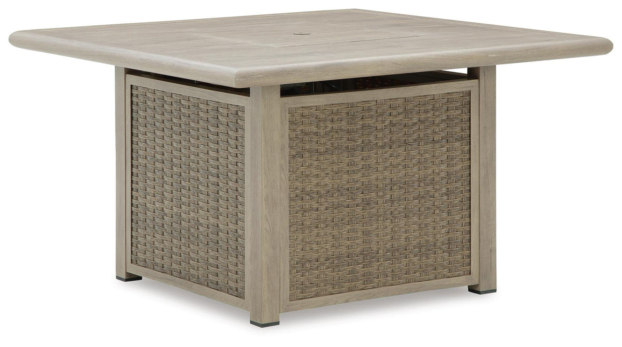 Cliff Trails Fire Pit Table - CasaBella Furniture (San Antonio, TX)