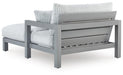 Hurley Park Outdoor Chaise Lounge with Cushion - CasaBella Furniture (San Antonio, TX)