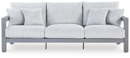 Hurley Park Outdoor Sofa with Cushion - CasaBella Furniture (San Antonio, TX)