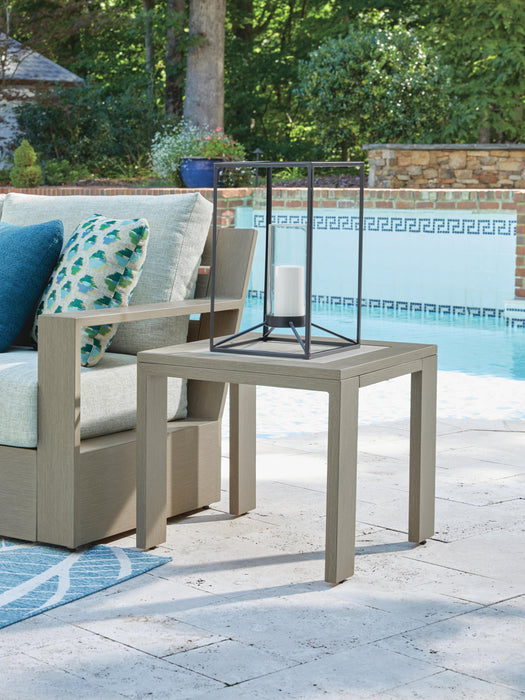 Kimpton Isle Outdoor End Table - CasaBella Furniture (San Antonio, TX)