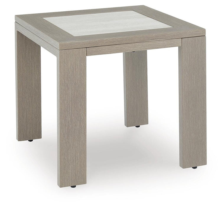 Kimpton Isle Outdoor End Table - CasaBella Furniture (San Antonio, TX)