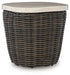 Kimora Outdoor End Table - CasaBella Furniture (San Antonio, TX)