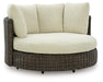 Kimora Outdoor Swivel Lounge Chair with Cushion - CasaBella Furniture (San Antonio, TX)