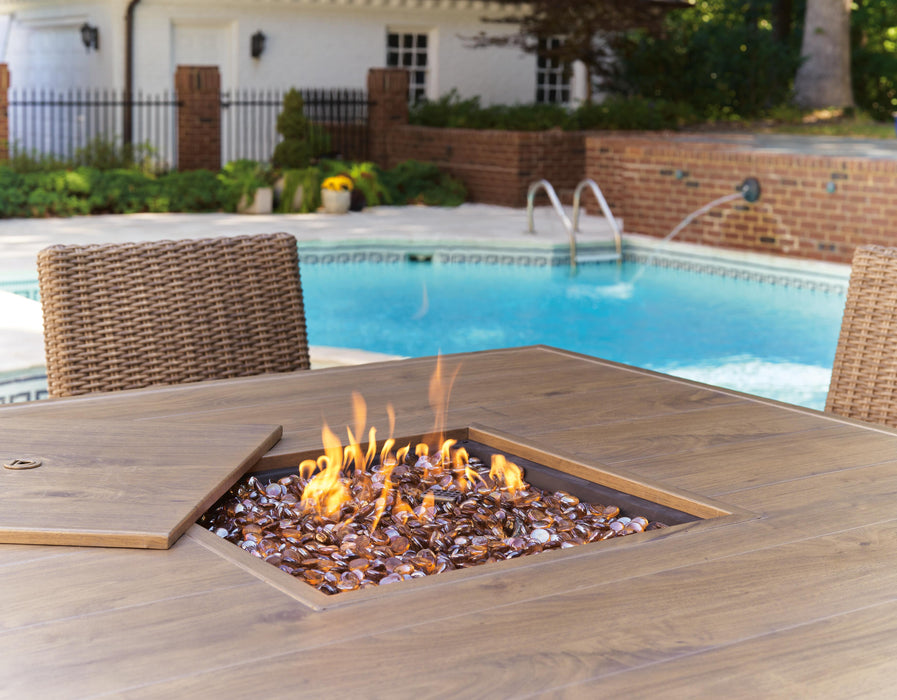Walton Bridge Outdoor Dining Set - CasaBella Furniture (San Antonio, TX)
