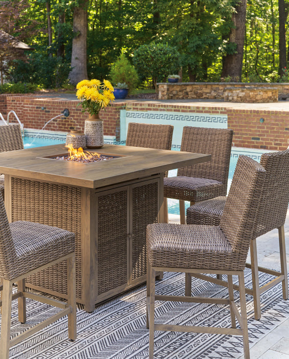 Walton Bridge Outdoor Dining Set - CasaBella Furniture (San Antonio, TX)