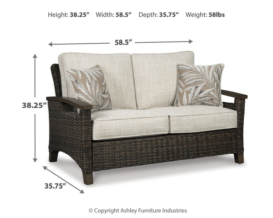 Paradise Trail Outdoor Seating Set - CasaBella Furniture (San Antonio, TX)