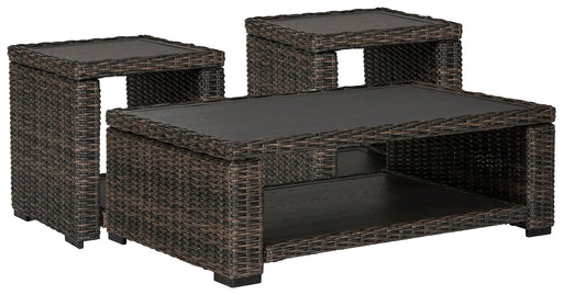 Grasson Lane Outdoor Occasional Table Set - CasaBella Furniture (San Antonio, TX)