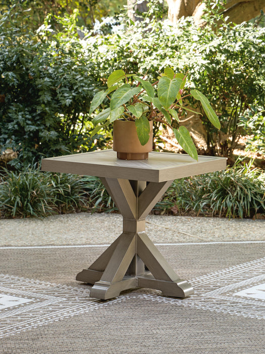 Laguna Heights Outdoor End Table - CasaBella Furniture (San Antonio, TX)